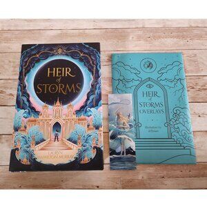 Heir of Storms by Lauryn Hamilton Murray Fairyloot Special Edition with Overlays